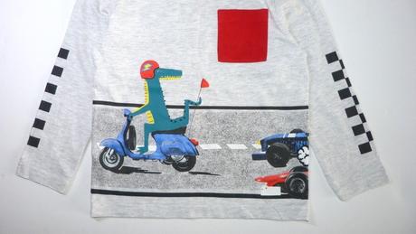 Šedé bavlněné tričko, f&f,116