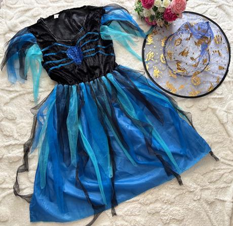 An26/ kostým čarodějnice - v.8/9 let, 