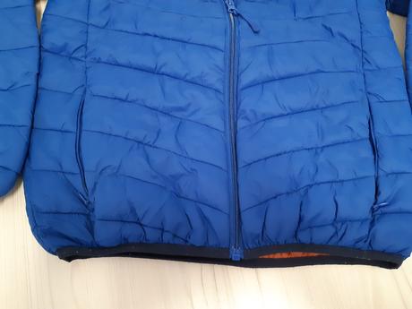 Lehký zateplený kabát s tech. stormwear vel. 146, marks & spencer,146