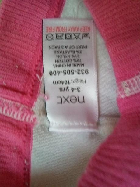 4 x punčocháče, vel 98/104, 98