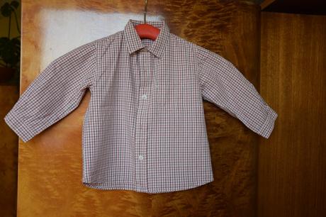 Plátěná košile, vel. 86, 18 měsíců, 86