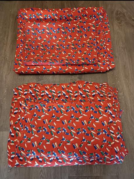 Dětské povlečení - pastelky, na velkou postel, šířka (cm): 130,délka (cm): 180