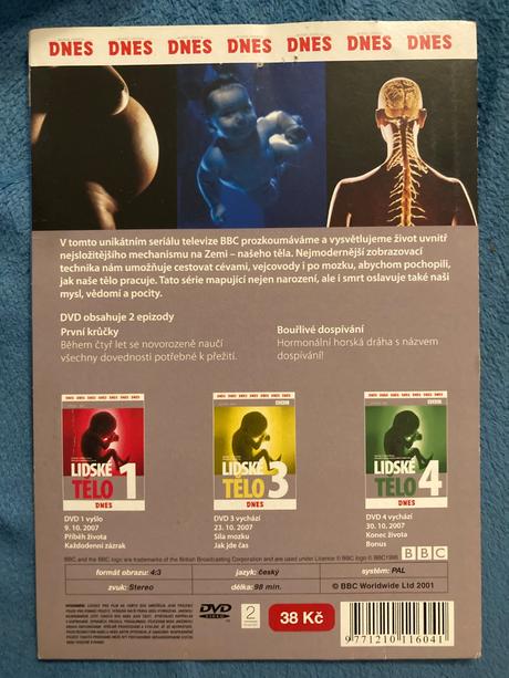 Dvd lidské tělo 2,