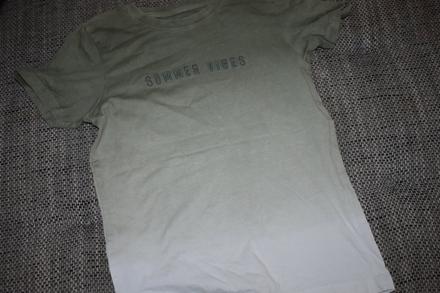 Duhové khaki triko nutmeg, velikost 140/146, nutmeg,140