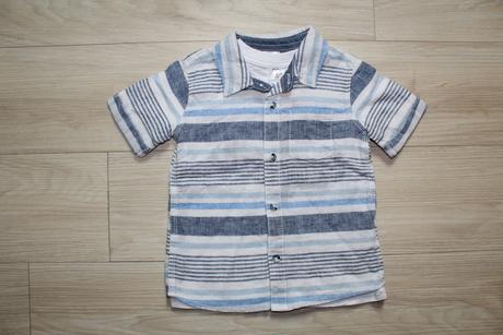 Nový set košile s tričkem, f&f,86