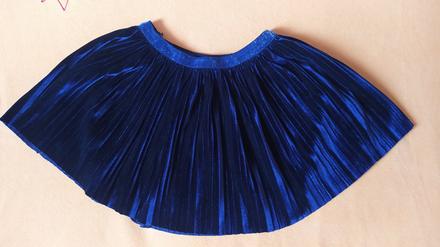 Sukně sametová tm. modrá, reserved,92