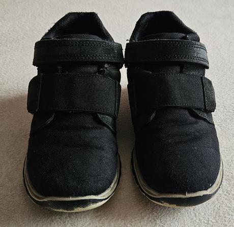 Dětské černé kotníkové boty botky, vel.32, zn.imax, 32