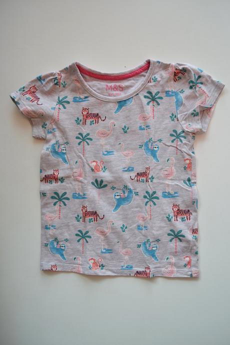 Letní sada tričko + kraťásky 2ks, marks & spencer,110