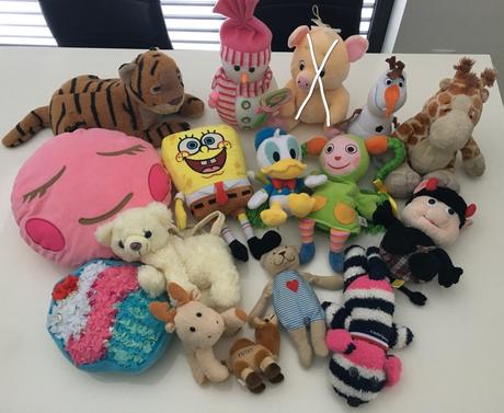 Plyšové hračky,