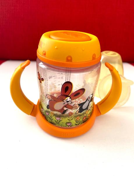 Nuk hrneček na učení s oušky 150ml + první knížka, nuk