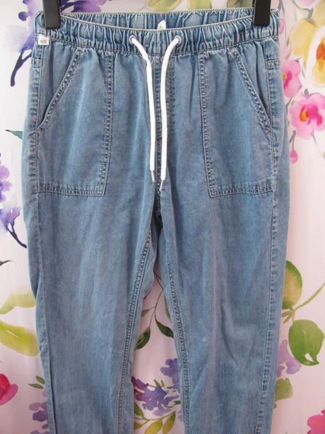 Kalhoty-harémky,vzhledem denimu s.oliver, s.oliver,36