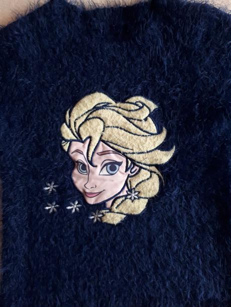 Dětský svetr, svetřík, frozen, elsa, 122/128, c&a, c&a,122