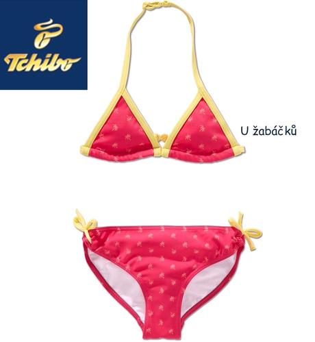 2-dílné plavky tchibo dívčí bikiny vel. 158/164, tchibo,158 / 164
