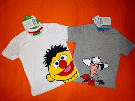 Duo nádherných triček z bio bavlny sesame a lucky, disney,62 - 92