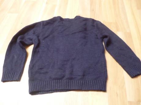 Vánoční svetr vel. 5-6, 116