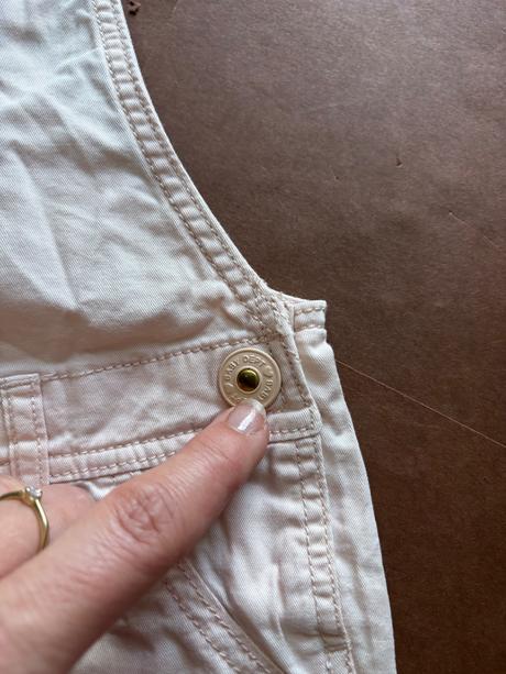 Laclové béžové kraťasy - v.86, h&m,86