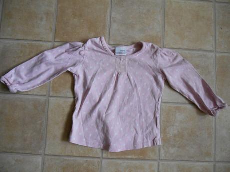 Šaty s trikem, next,80