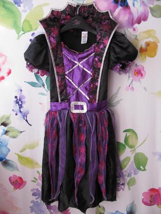 Karneval-krásné šaty pro čarodějku, královnu upírů, 