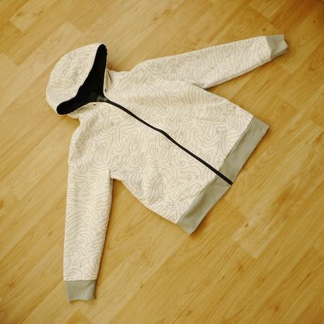 Tepla mikina s koziskem vel. m (8-10 let), 140