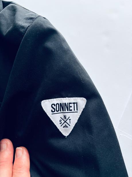 Bunda černá chlapecká jaro/podzim - v.12/13 let, 158