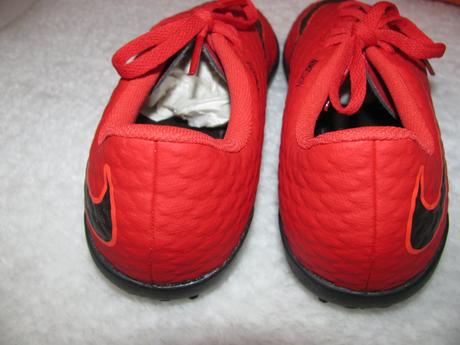 Dětské červené kopačky,turfy nike, nike,36