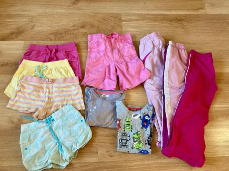 Mix oblečení dívka 92/98, 86–98