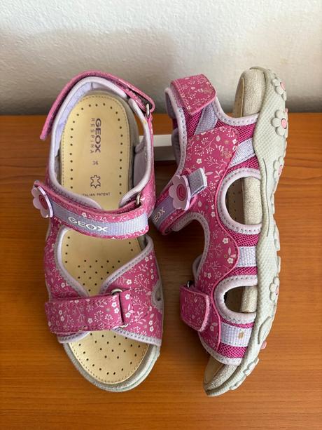 Dívčí sandálky geox vel. 36, geox,36