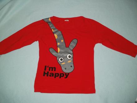 Tričko s dlouhým rukávem vel. 92, 92