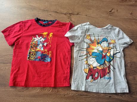 Triko krátký rukáv disney mickey donald 122 - 128, disney,122