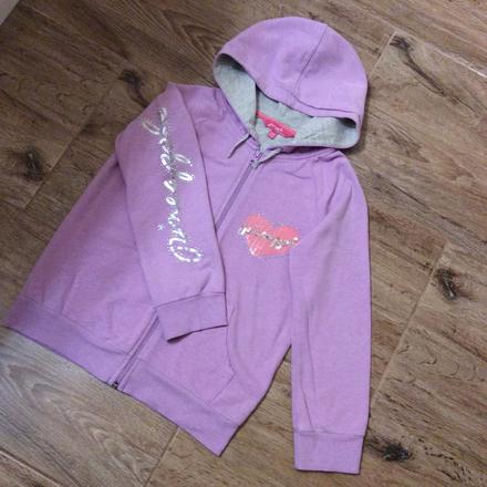 Mikina zdobená flitry a  kamínky, debenhams,140