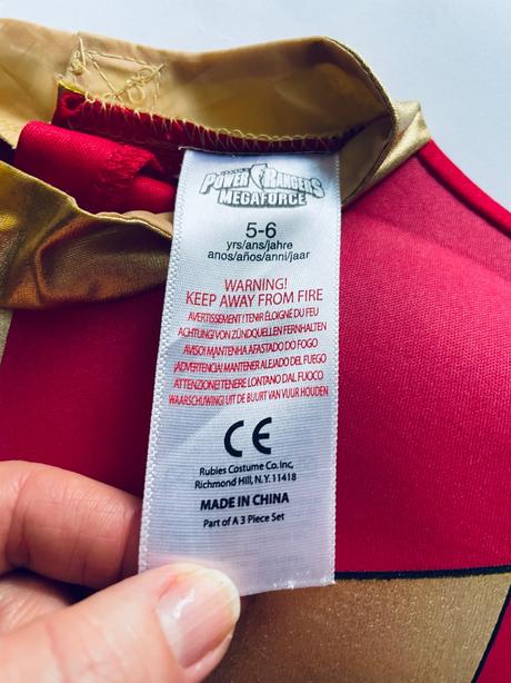 An1/ kostym power rangers megaforce - v.5/6 let, 