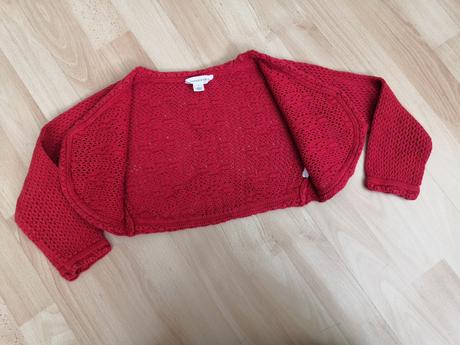 Bolerko & svetřík pumpink patch vel. 104/110, pumpkin patch,110