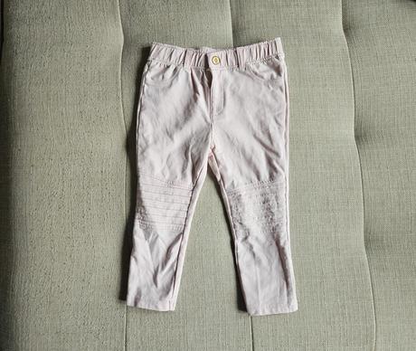 Světle růžové kalhoty legíny so cute velikost 92, 92