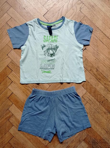 Pyžamo dvoudílné krátké 110/116 lupilu, lupilu,110