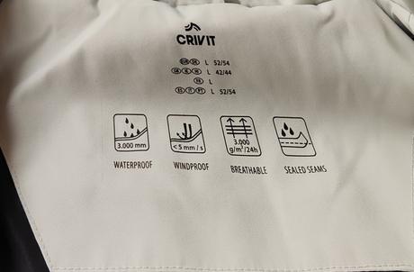 Zimní bunda, crivit,l