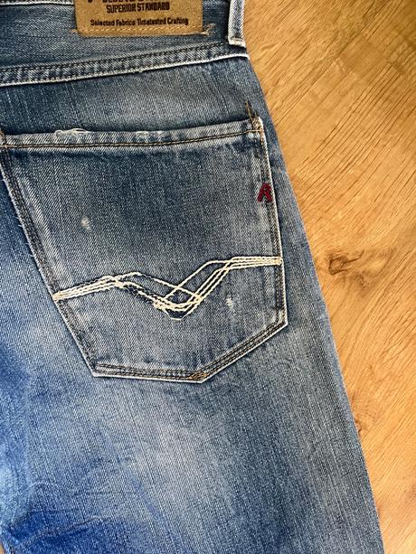 Džíny, rifle replay, vel 31/32, replay,m