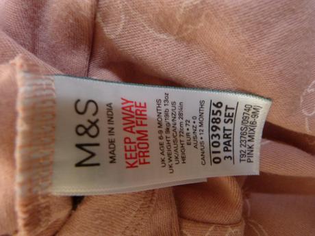 Ms bavlněný overal vel.74, marks & spencer,74