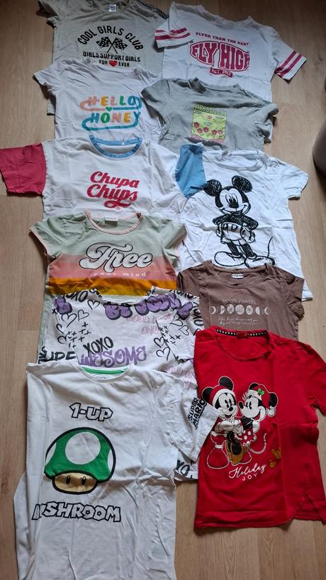 11x triko tričko trička trika i jednotlivě, 158