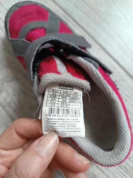Dívčí tenisky 32, decathlon,32