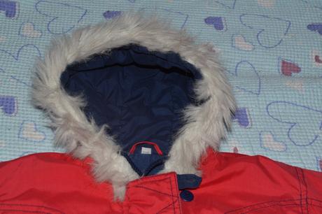 Zimní bundička s vyšívanými zvířátky, 110