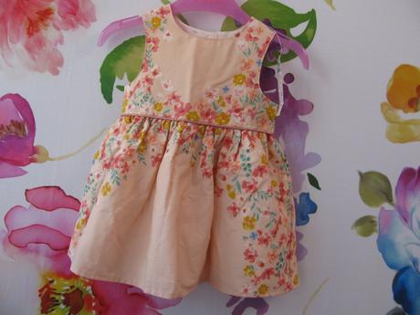 Krásné letní květové šatičky vel.3-6 měs., primark,68