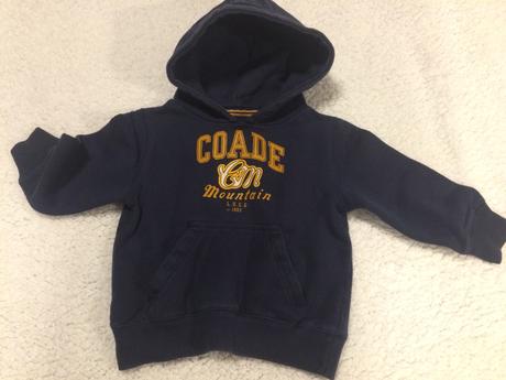 Kvalitní bavlněná mikina, h&m,86