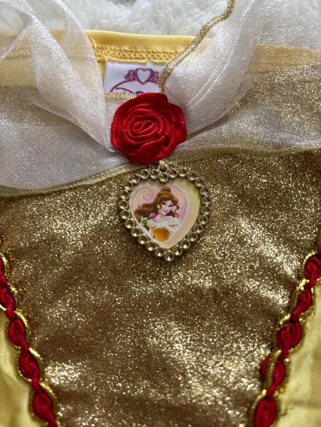 An11/ kostým kráska bell - v.3/4 roky zn. disney, 