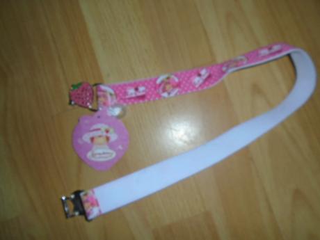 Pásek jahůdka strawberry délka 57 cm, 