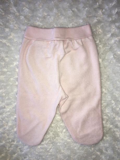 Růžové sametové polodupačky h&m, h&m,62