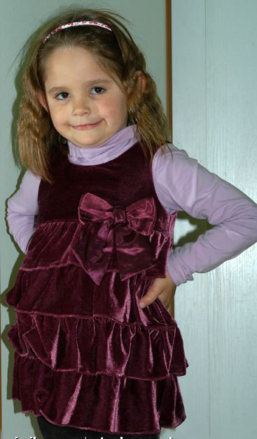 Slavnostní tmavě fialová tuninka šaty, f&f,98