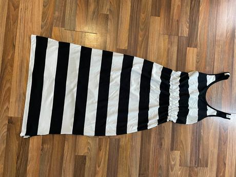 Pruhované maxi šaty, vel s/m, esmara, esmara,s