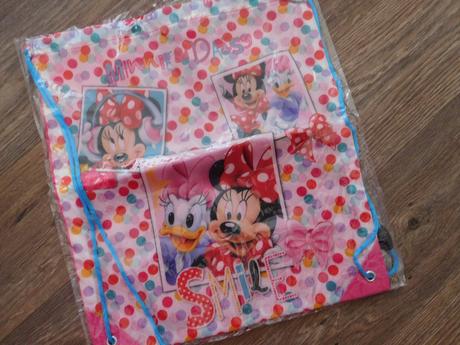 Sáček, vak, pytlík s minnie 2ks, 