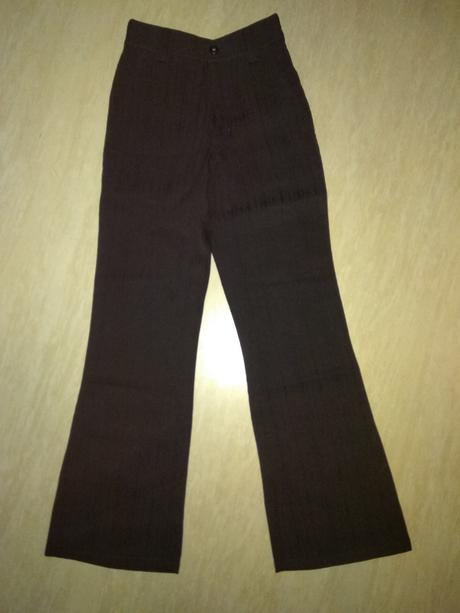 Černé kalhoty 116/122, 116