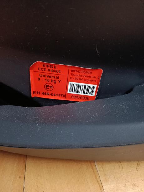Autosedačka britax römer king ii ls, britax